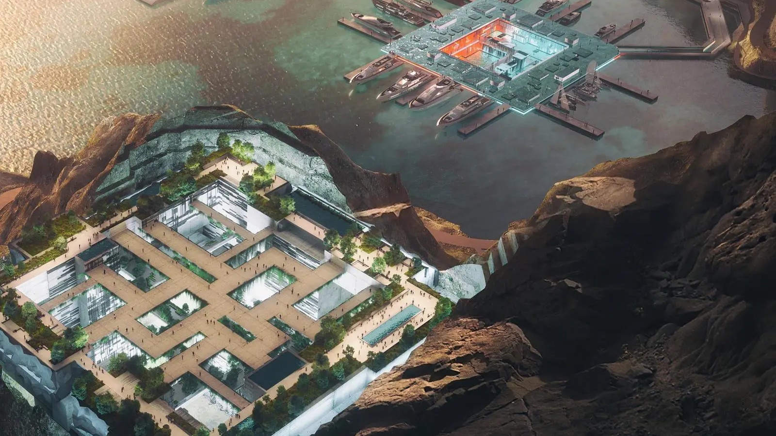 "أكويلم Aquellum " أحدث وجهات "نيوم" الفاخرة الواقعة بين أحضان الجبال