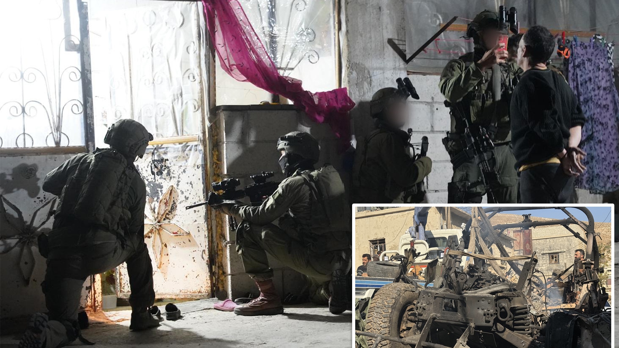 عملية بيت جن جنوب سوريا أسفرت عن قتلى واصابات بالغة