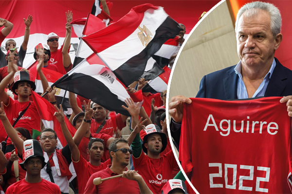 لم يرقَ اسم المدرب المكسيكي خافيير اغيري الذي تم تعيينه مدرباً للمنتخب الأول إلى مستوى آمال و تطلعات الشارع الرياضي المصري