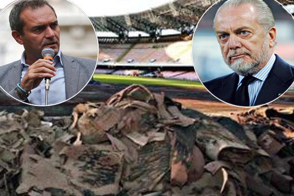 يعتزم لويجي دي ماجيستريس عمدة مدينة نابولي الإيطالية اللجوء إلى القضاء ضد أوريليو دي لورينتيس رئيس نادي نابولي