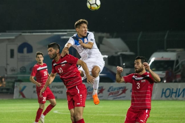 فاز منتخب قرغيزستان لكرة القدم على نظيره السوري 2-1 