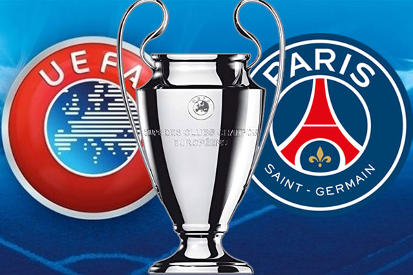 النادي الباريسي اصبح يواجه تهديداً حقيقياً بإستبعاده من المشاركة في مسابقة دوري أبطال أوروبا