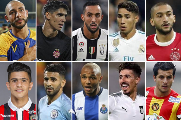 شهدت التشكيلة المثالية حضوراً لافتاً للاعبي منتخب المغرب على حساب اشقائهم في منتخبي الجزائر وتونس