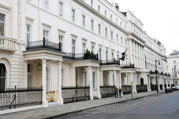 منزل من خمس طبقات في ساحة Belgrave بيع في لندن أخيرًا مقابل 60 مليون جنيه إسترليني