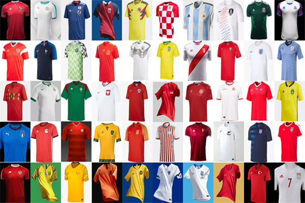 تم اختيار قميص المنتخب الكرواتي الذي يحمل المربعات البيضاء والحمراء كأجمل قميص في العالم
