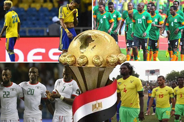 ستغيب منتخبات زامبيا و بوركينافاسو وتوغو والغابون عن كأس أمم افريقيا مما يؤثر على المستوى الفني للبطولة