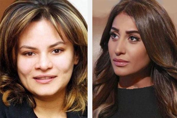 دينا الشربيني وكاملة ابوذكرى