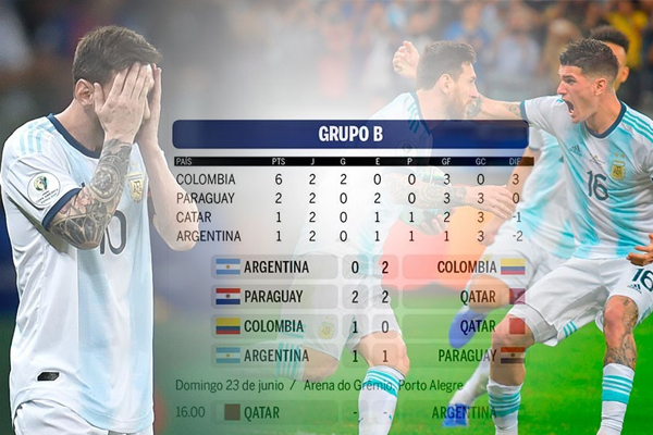 مصير الأرجنتين في بلوغ الدور الربع النهائي لم يعد بأقدام لاعبيها