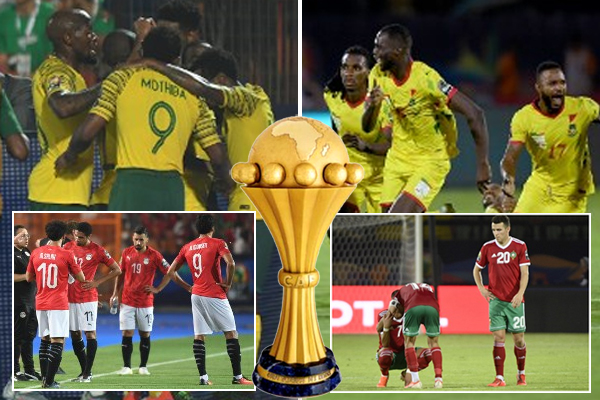 بنين وجنوب إفريقيا قد أحدثتا المفاجأة بإقصاء الأولى للمغرب فيما أسقطت الثانية مصر