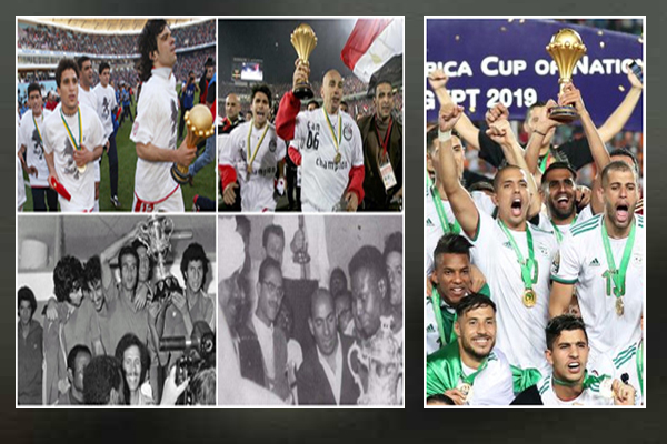 ارتفع رصيد المنتخبات العربية إلى 12 لقباً منذ تأسيس البطولة عام 1957 