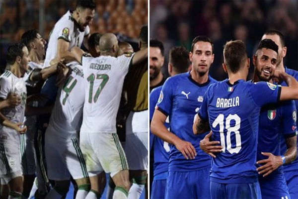 الاتحاد الإيطالي طلب إقامة مباراة ودية بين الجزائر و إيطاليا خلال اسبوع 