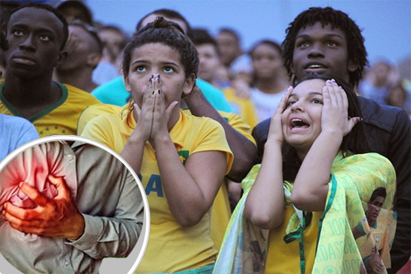 وصف أحد الأطباء بأن الدراسة التي تمت خلال مباراة البرازيل وألمانيا قد خلصت إلى نتائج مرعبة