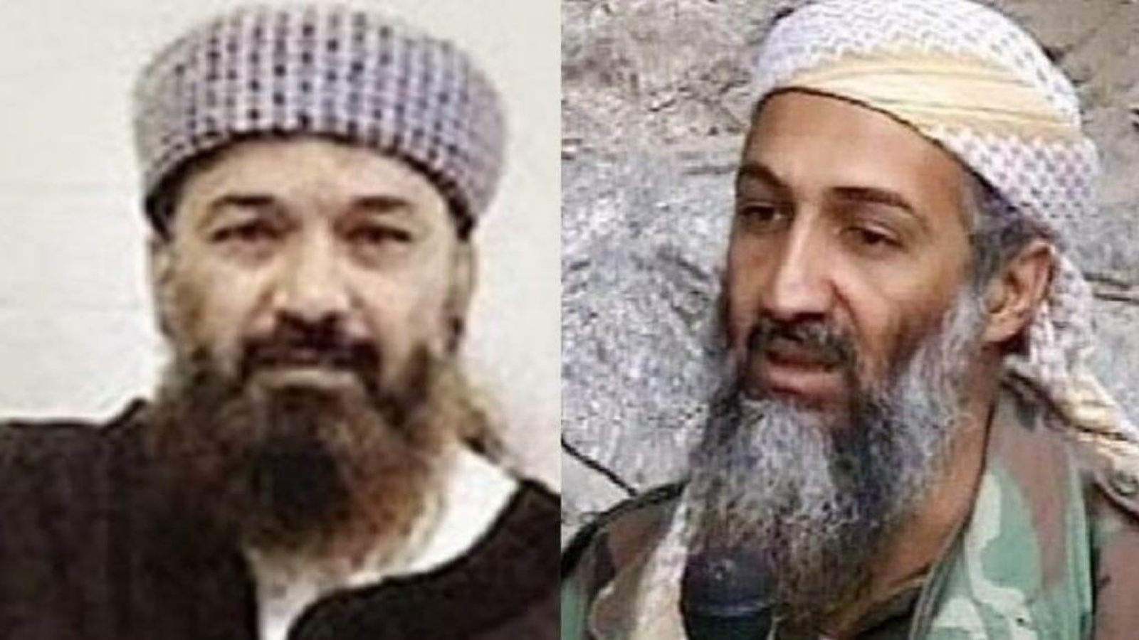 اسامة بن لادن والمتحدث باسمه عادل عبدالباري