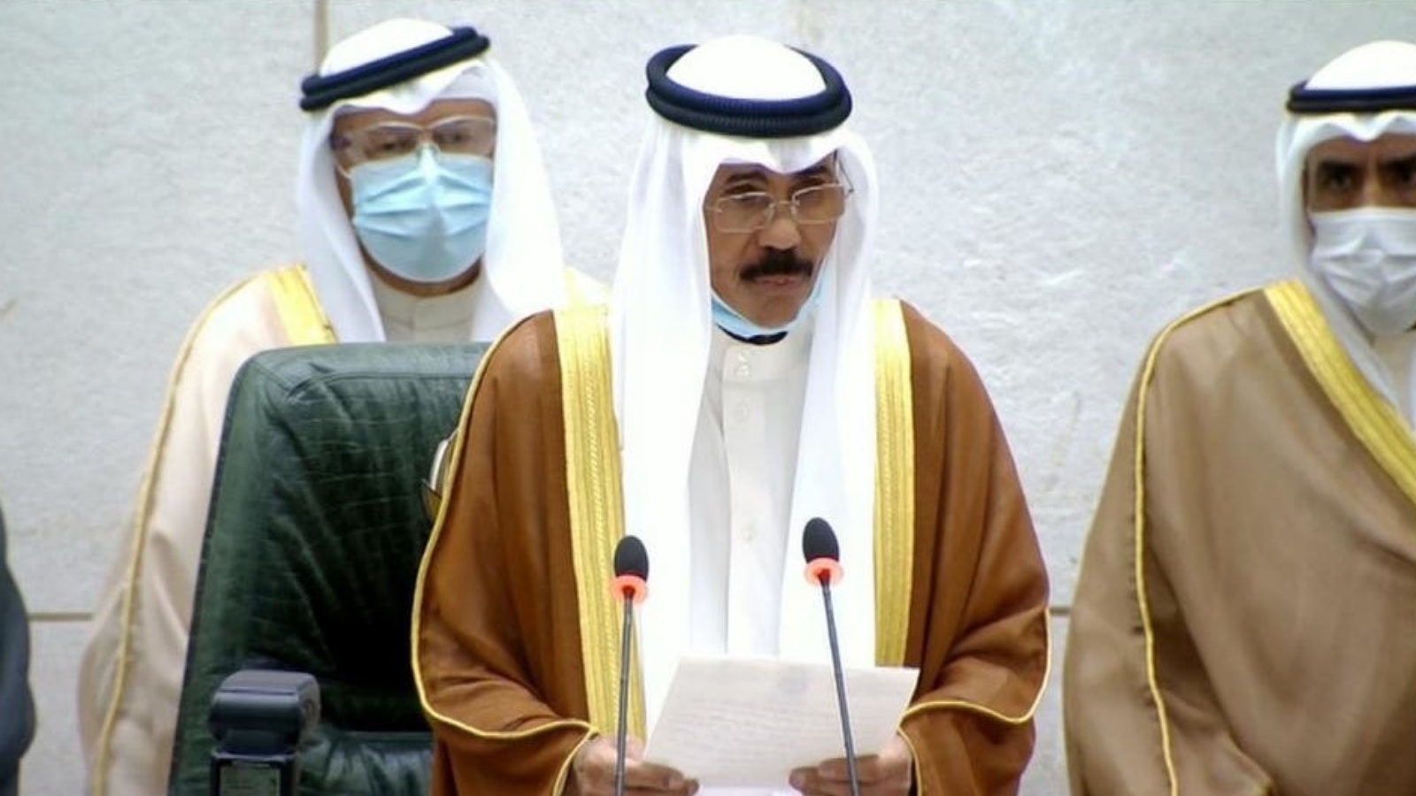 أمير الكويت في افتتاح الدور التكميلية لمجلس الأمة اليوم