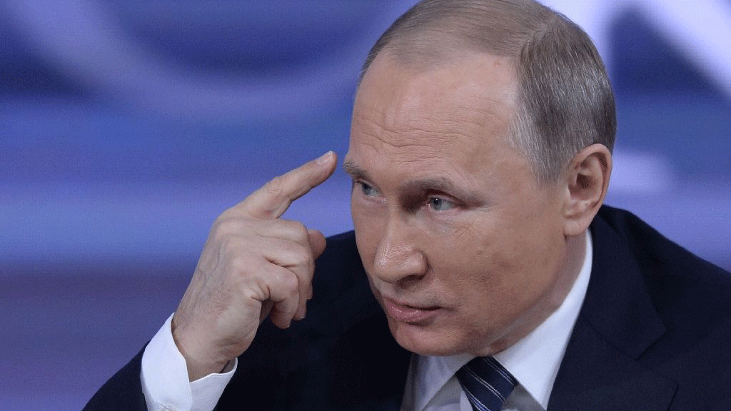 الرئيس الروسي فلاديمير يوتين وكلام عن تنحيه (أ ف ب)