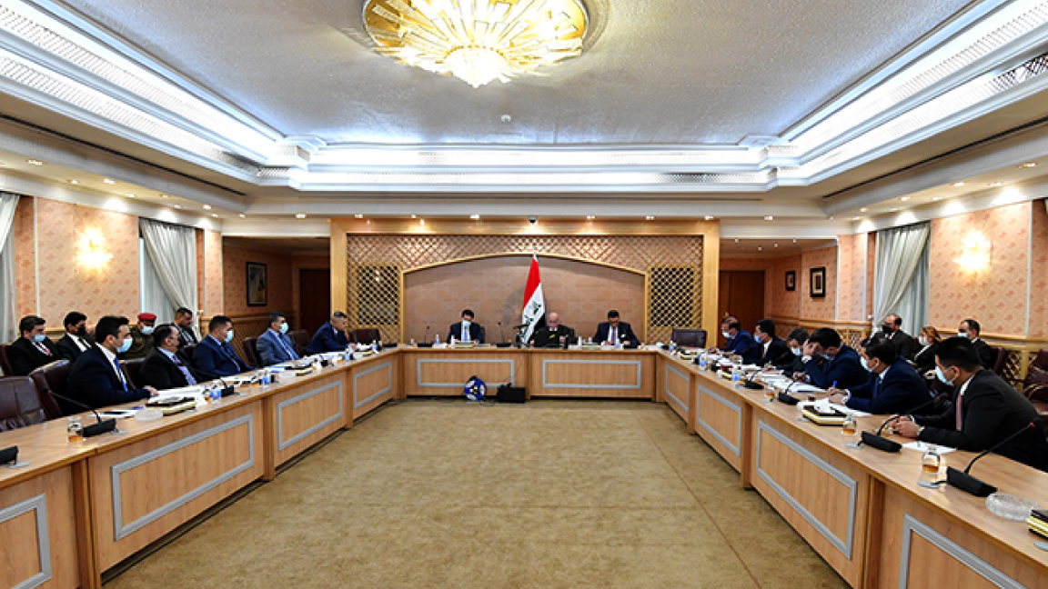 اجتماع اللجنة السياسية الأمنية العسكرية العراقية - السعودية