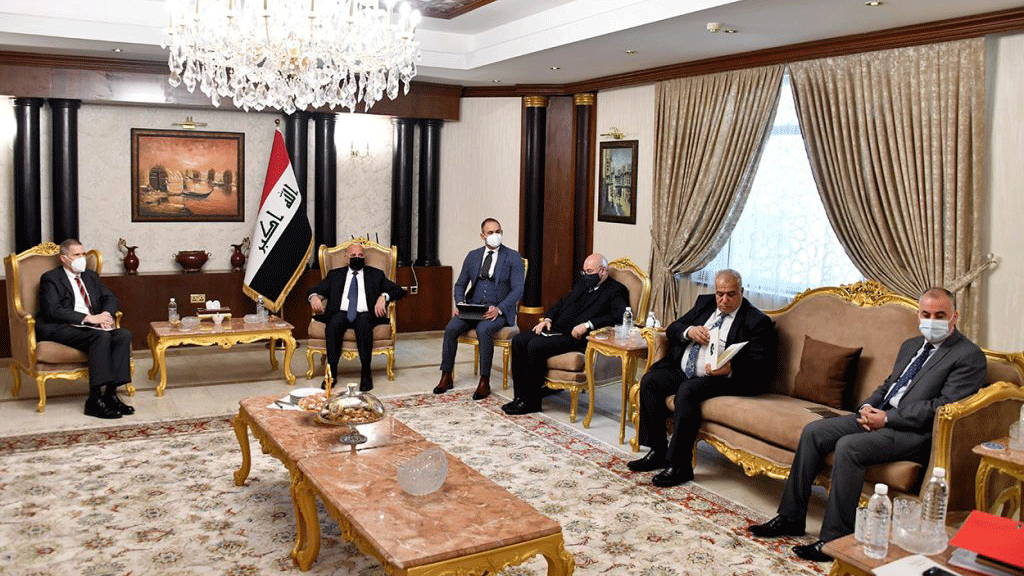 وزير الخارجية العراقي مجتمعا الخميس مع سفار واشنطن ولندن وباريس في بغداد