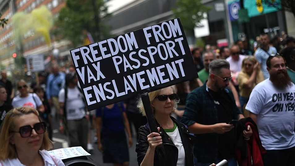 جانب من مظاهرات لندن يوم السبت