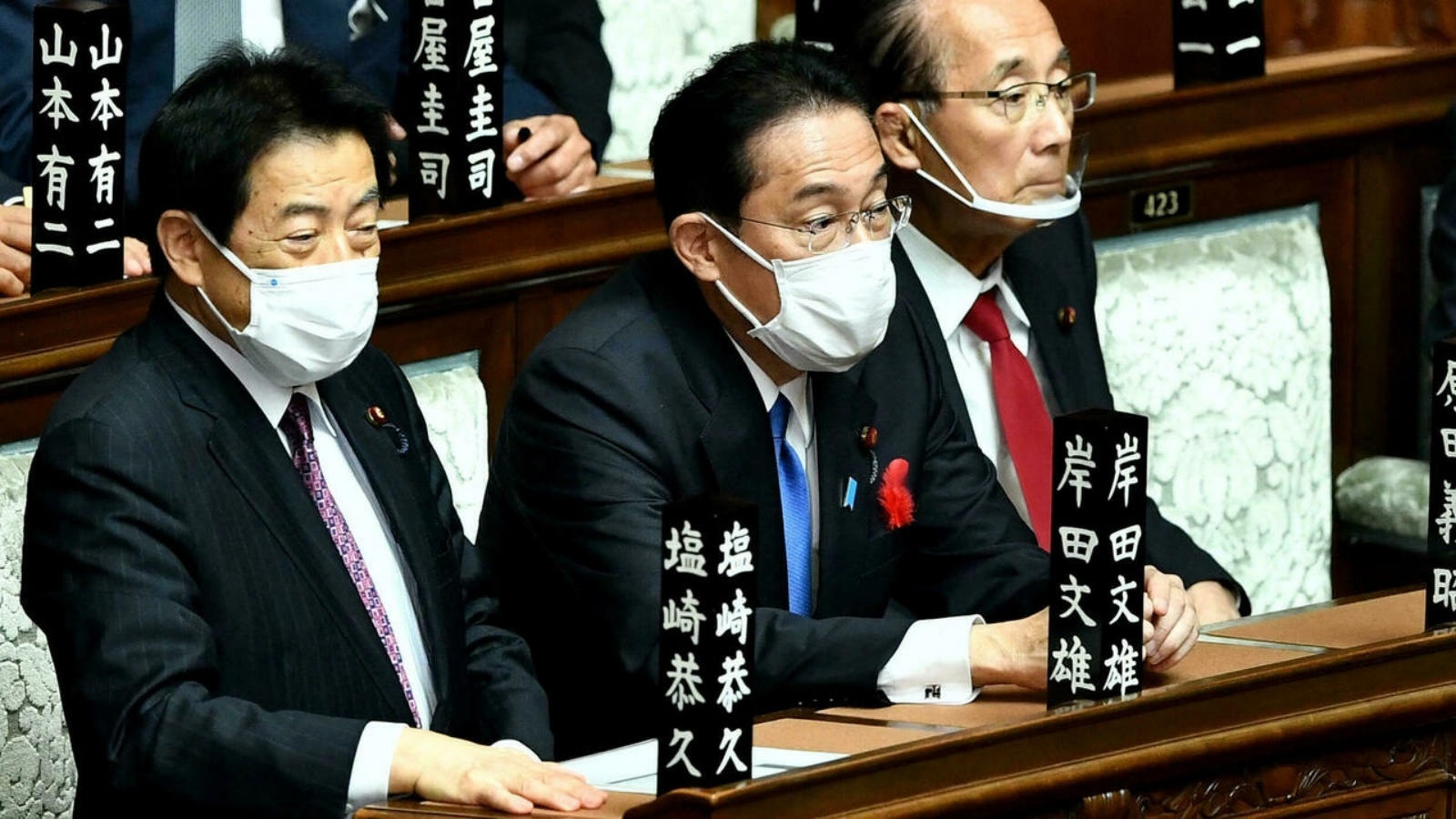  رئيس الوزراء الياباني فوميو كيشيدا في البرلمان (أرشيفية)
