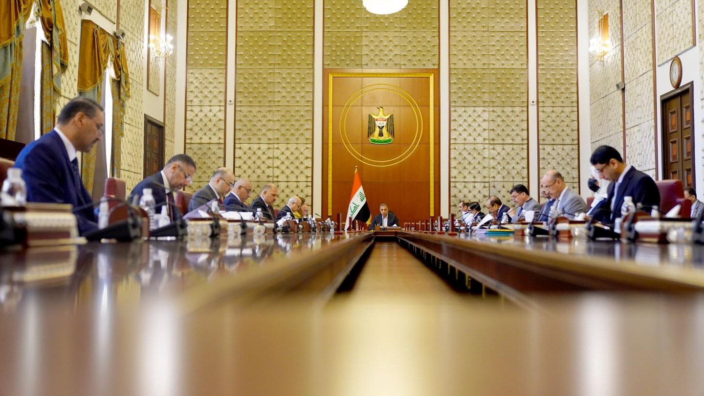 الكاظمي مترئسا الاجتماع الاسبوعي لحكومته، الثلاثاء 7 يونيو 2022 