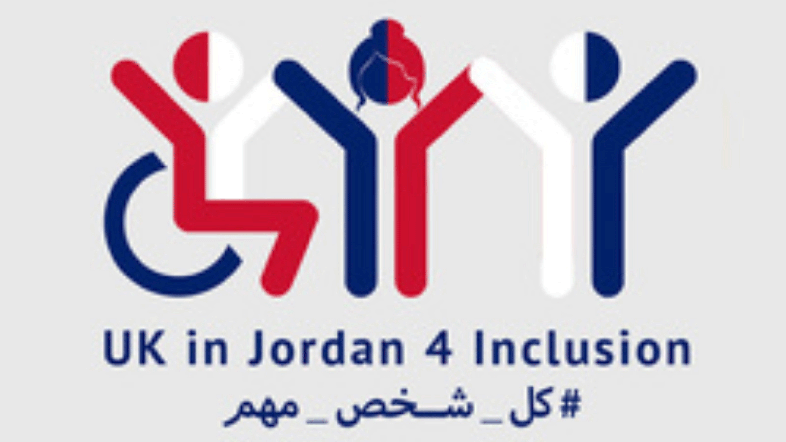 شعار حملة الشمول البريطانية في الأردن