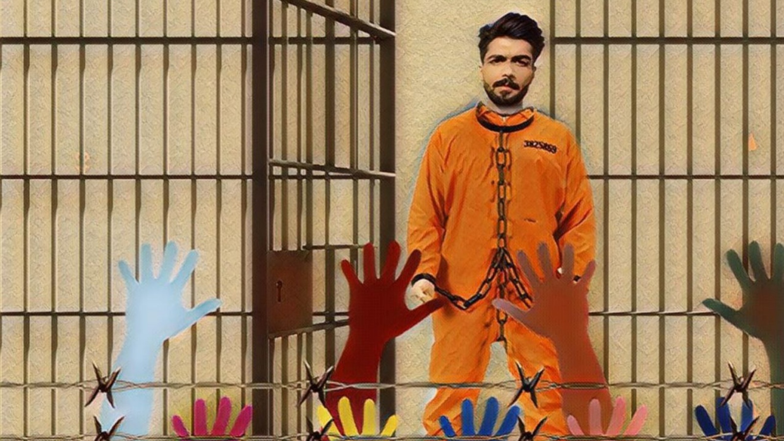 هاشتاغ لإطلاق سراح الناشط الزيدي المحكوم بالسجن المشدد لانتقاده الحشد الشعبي (فيسبوك)