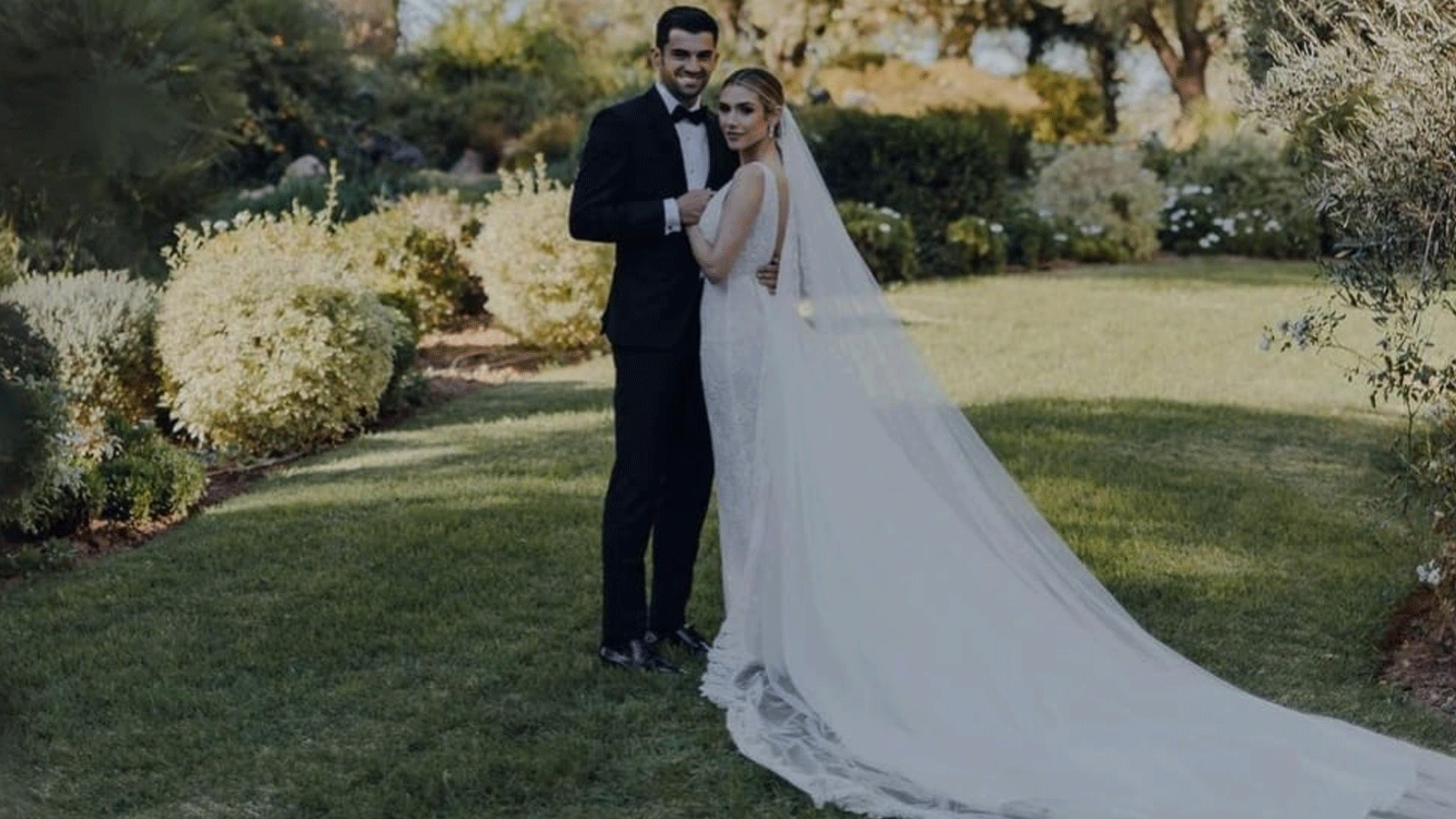 لقطة من حفل زفاف إنزو زيدان في مراكش