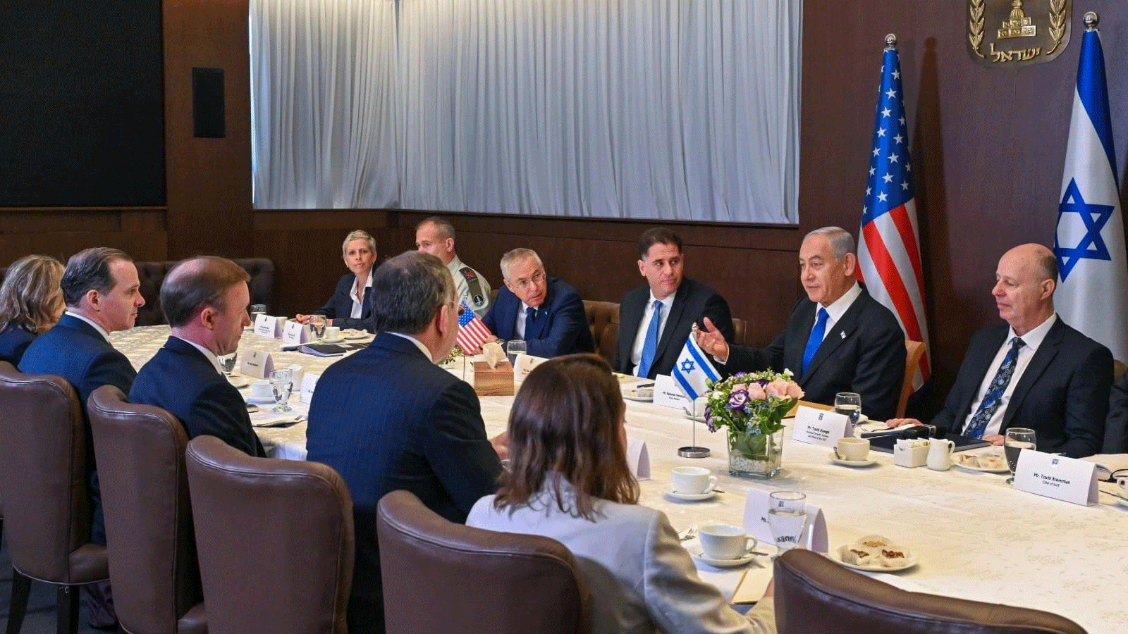 نتانياهو يلتقي الوفد الأميركي برئاسة جيك ساليفان