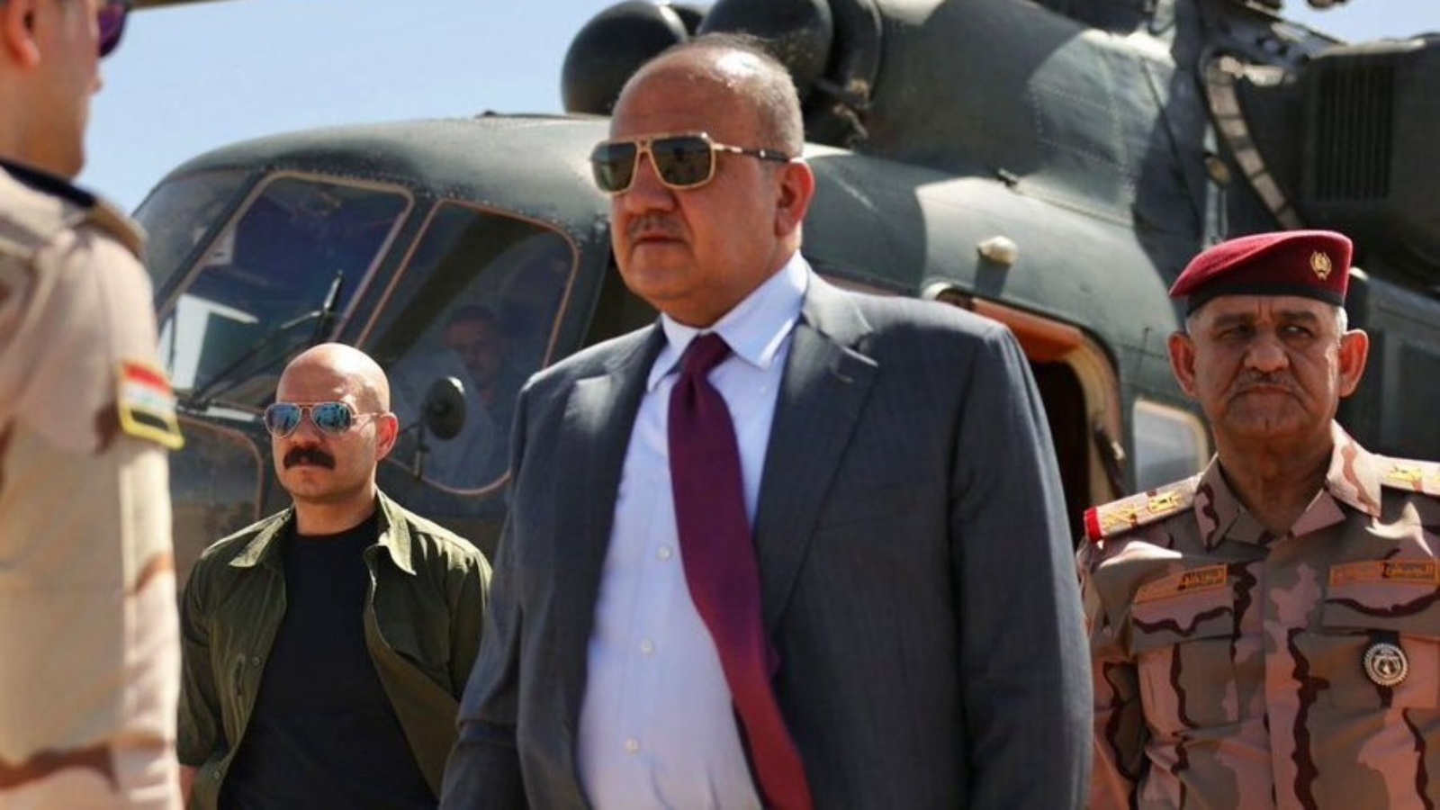 وزير الدفاع العراقي ثابت العباسي كشف الجمعة 19 مايو 2023 عن مطالبة ايران لبلده بثمن اسلحة قدمتها له لقتال داعش (الدفاع)