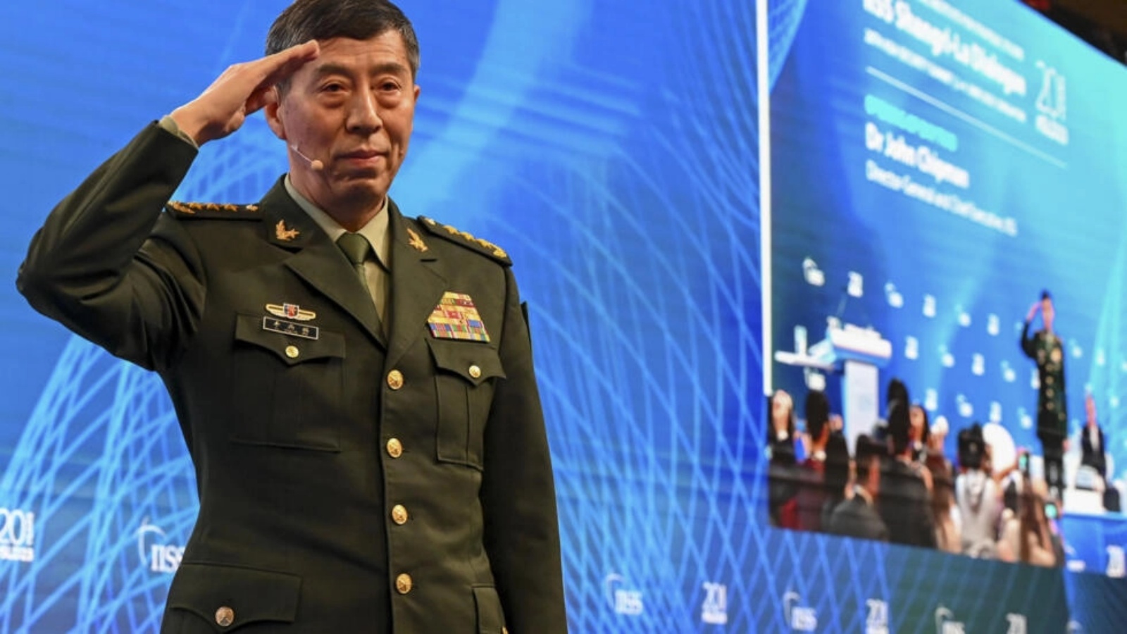 وزير الدفاع الصيني لي شانغفو في سنغافورة بتاريخ 4 يونيو 2023