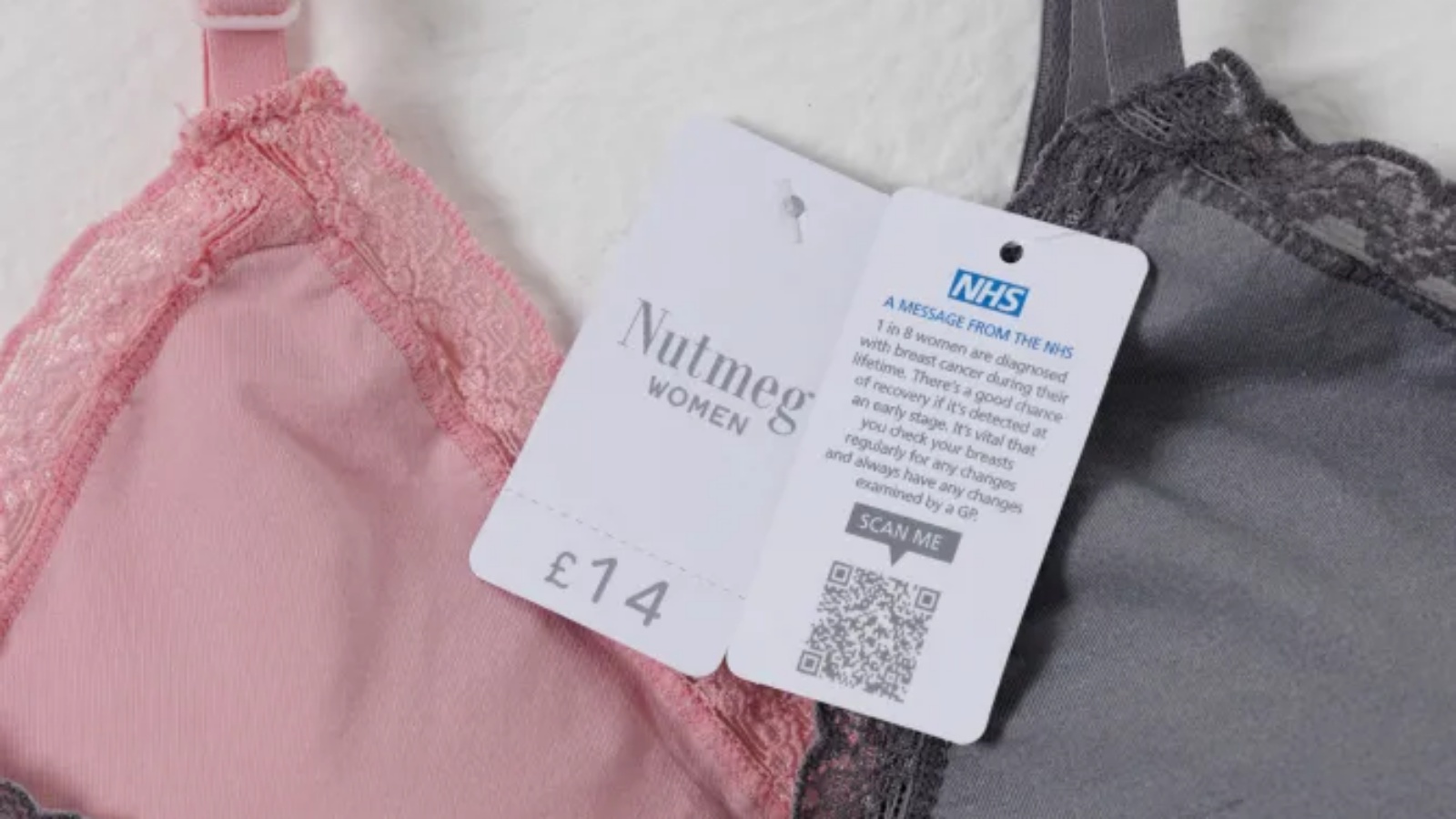 رسائل وقاية من السرطان في الملابس الداخلية