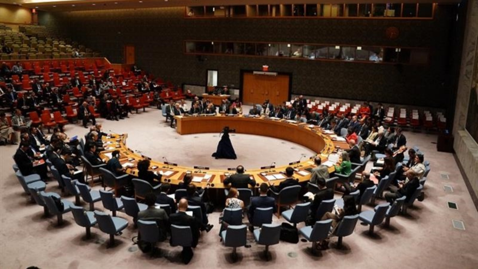 اجتماع مجلس الأمن التابع للأمم المتحدة في مدينة نيويورك في 21 سبتمبر 2023
