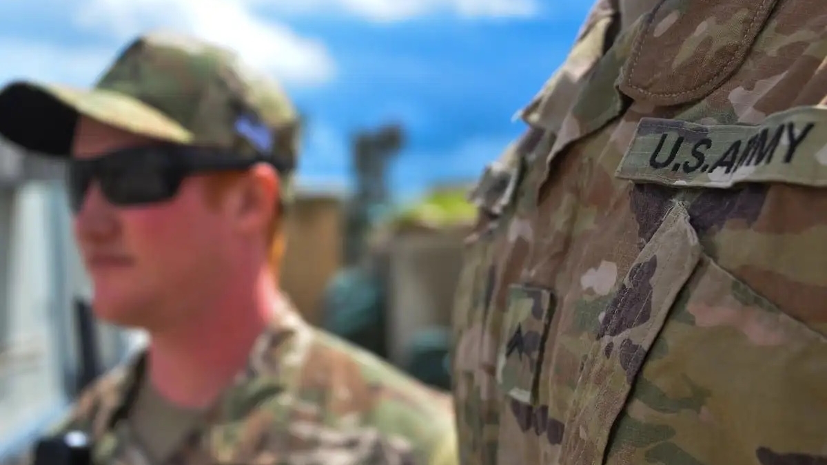 جندي أميركي في قاعدة عسكرية عراقية في 30 آذار (مارس) 2020