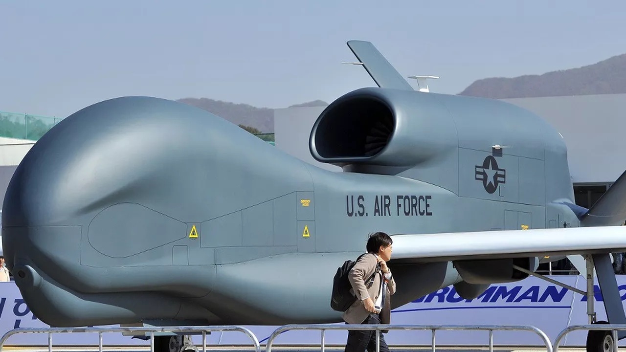 طائرة أميركية دون طيار من طراز غلوبال هوك مماثلة لتلك التي أسقطتها إيران في 2019