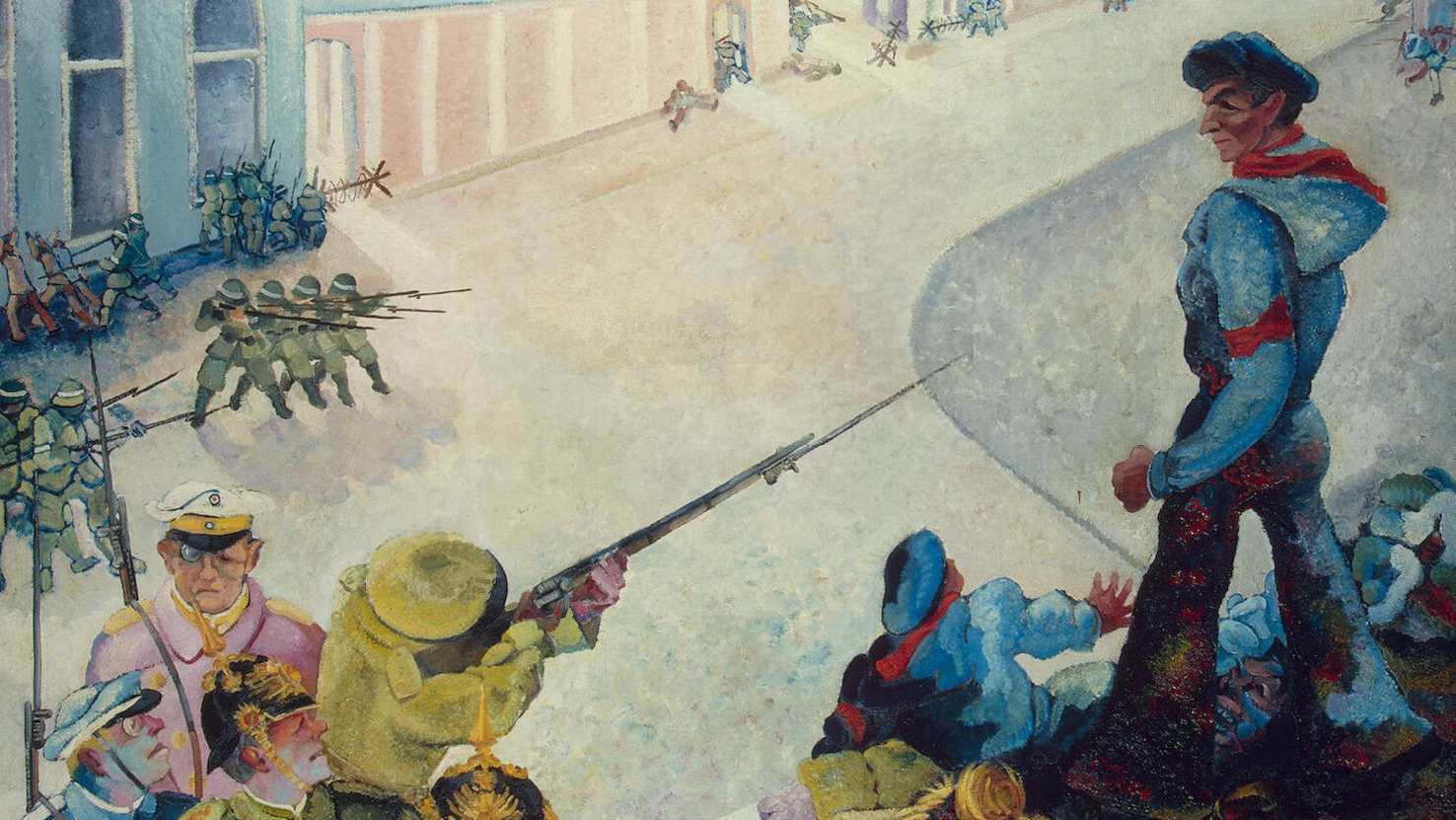 عمل فني يمثل الإعدام للرسام الألماني هاينريش إيهمسن