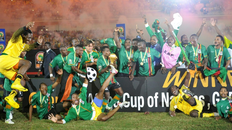 حققت زامبيا مفاجأة مدوية باحرازها لقب 2012