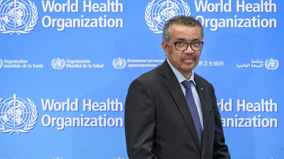 تولى تيدروس منصب مدير عام منظمة الصحة العالمية بناء على تصويت في عام 2017 AFP