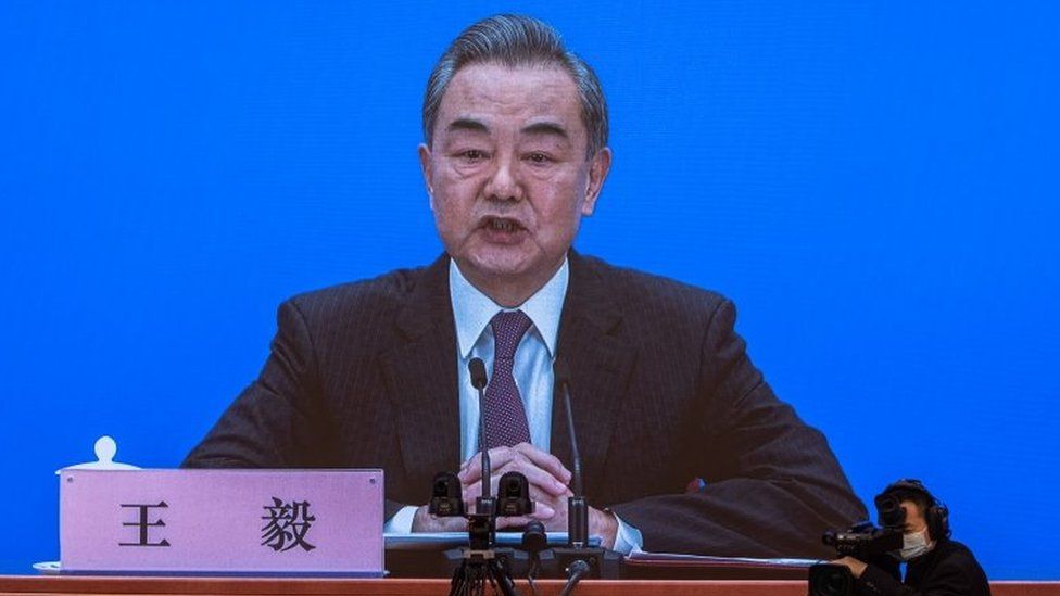 تطرق وزير الخارجية الصيني إلى هونغ كونغ والوضع في ميانمار EPA
