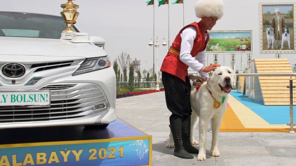 Reuters تعتبر الكلاب في تركمانستان رمزا للفخر الوطني