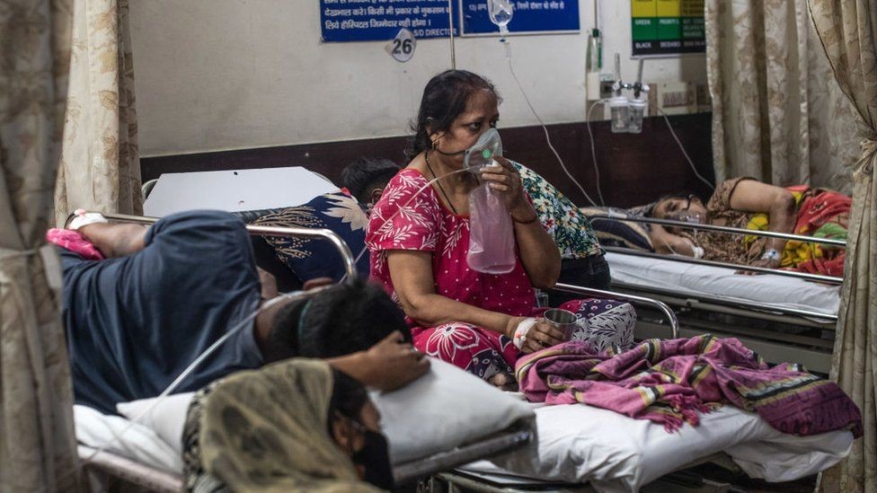 Getty Images الهند تنتج كميات كبيرة من الأكسجين لكن الحالات في بعض المدن فاقت المعدل