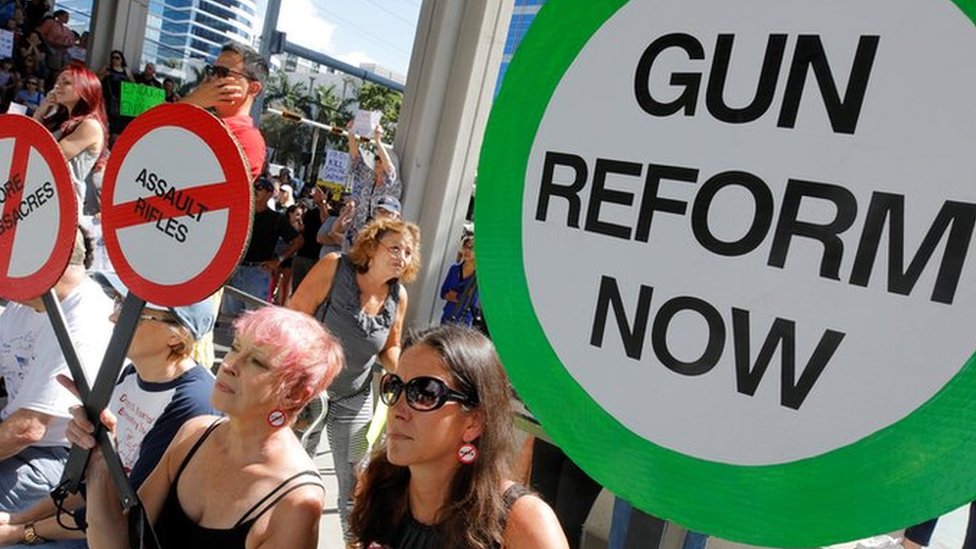 Reuters يطالب كثيرون بإصلاح قواعد حيازة الأسلحة في الولايات المتحدة (أرشيف)