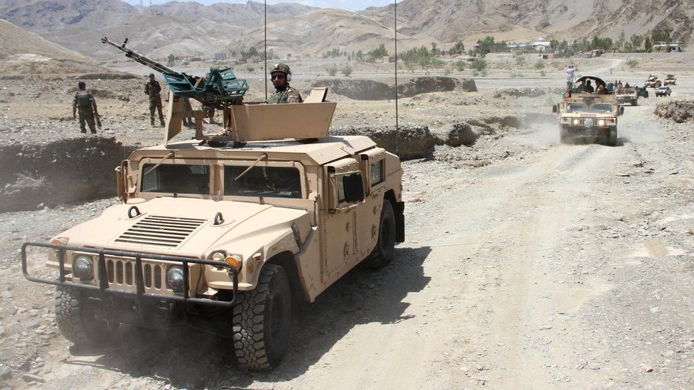 حاولت القوات الحكومية استعادة مناطق سيطرت عليها طالبان