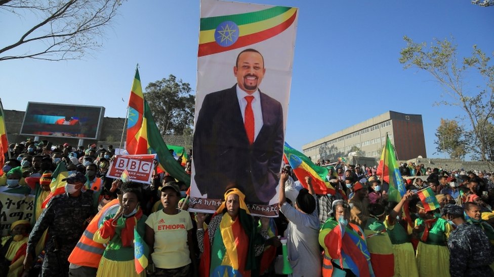 إثيوبيا: الحكومة تنظم مسيرة حاشدة للتعبير عن الدعم الشعبي لها في مواجهة المتمردين