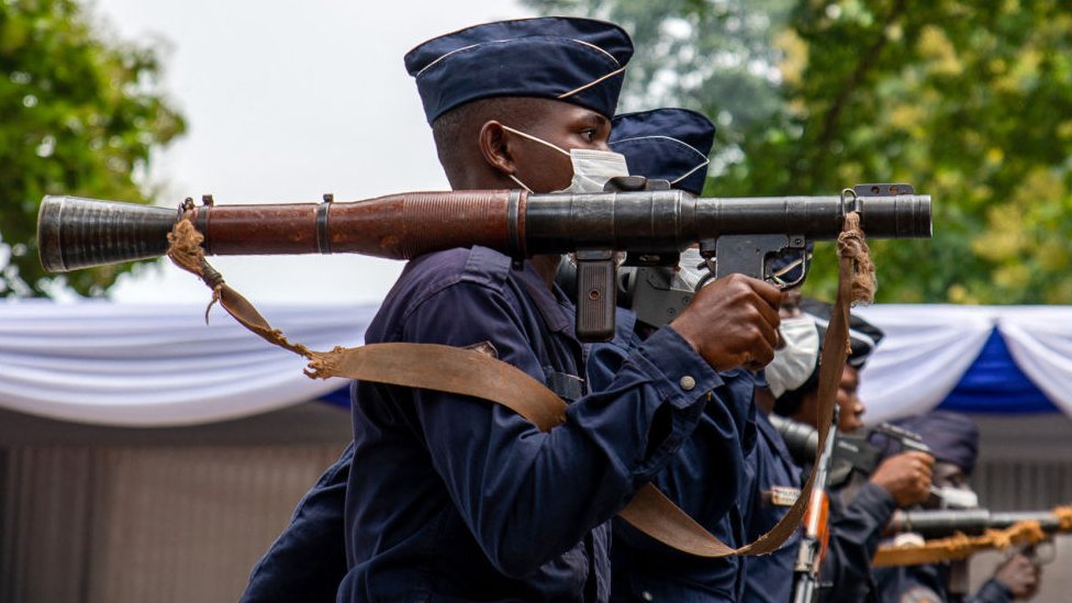 AFP عانت قوات جمهورية أفريقيا الوسطى صعوبة في مواجهة تقدم المتمردين بمفردها