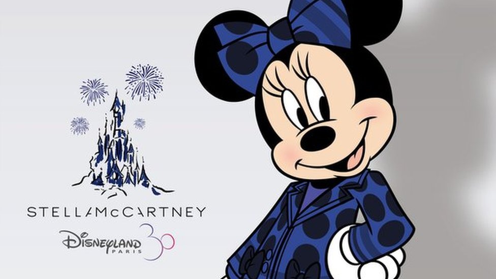 Disney حصلت شخصية الفأرة المحبوبة على تغيير في المظهر من توقيع المصممة البريطانية ستيلا مكارتني