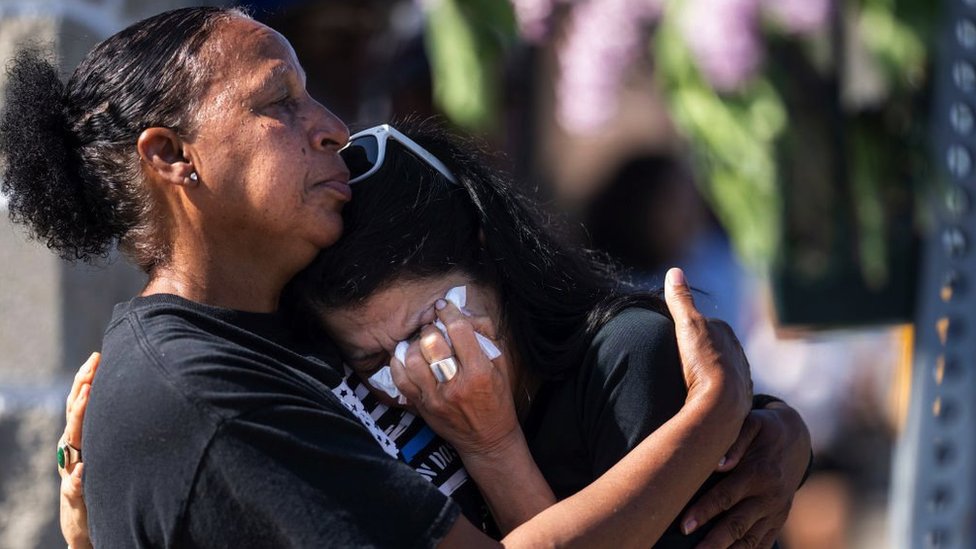 Getty Images تعتقد السلطات أن دافع المشتبه به في حادث إطلاق النار في بافالو عنصري