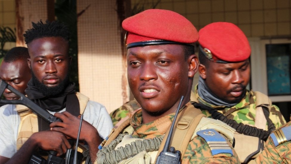 Reuters الكابتن إبراهيم تراوري قائد الانقلاب في بوركينا فاسو