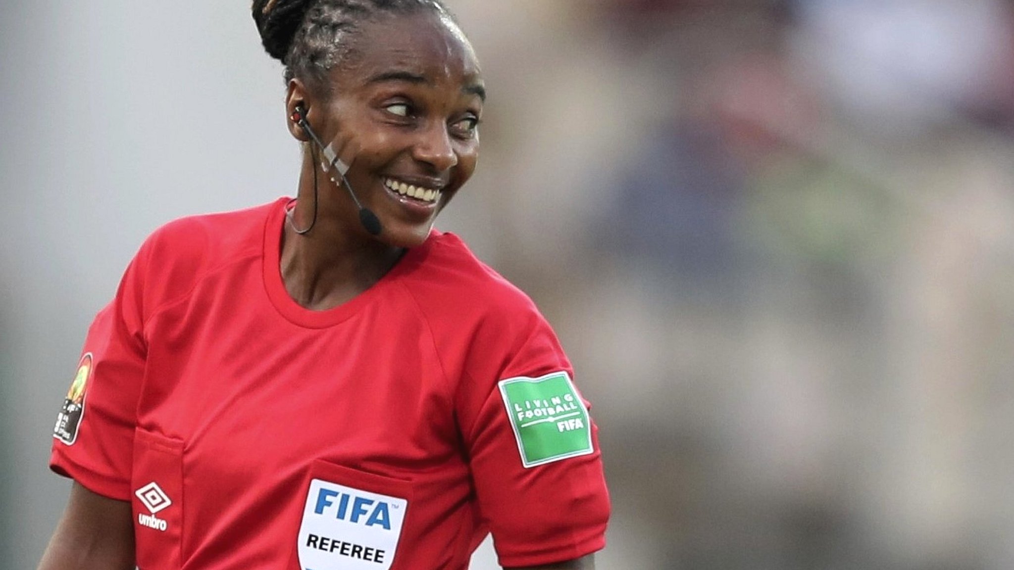 Getty Images موكاسانغا خلال مشاركتها في كأس الأمم الأفريقية عام 2021