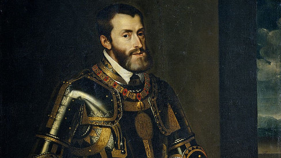  Getty Images كان شارل الخامس هو الإمبراطور الروماني المقدس من 1519-1556
