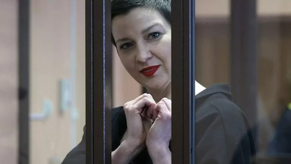 Getty Images المعارضة البيلاروسية المسجونة ماريا كوليسنيكوفا، خضعت لعملية جراحية غير معروفة